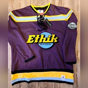 Ethik 90 Hockey Jersey - Purple Size S   New with tag